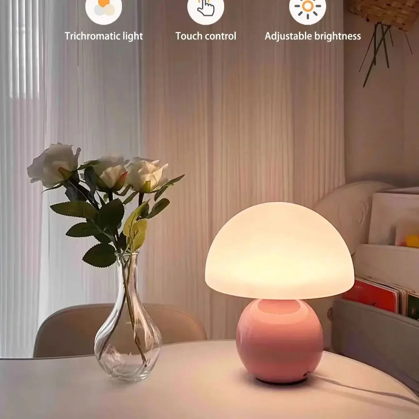 Aesthetic Mushroom Night Lamp