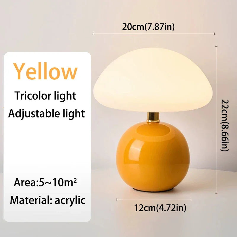 Aesthetic Mushroom Night Lamp