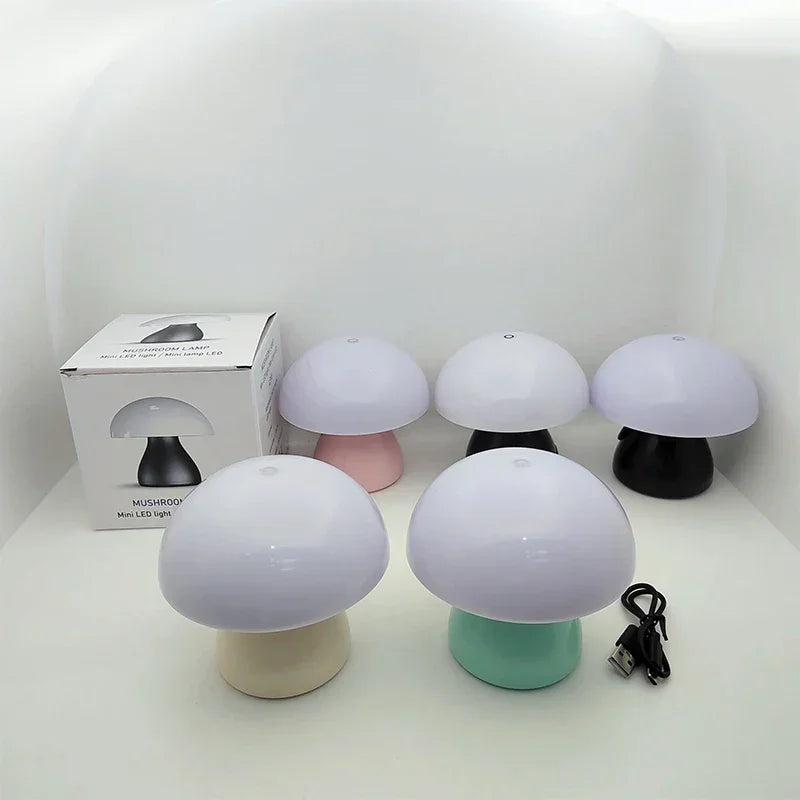 Cozy Mushroom LED Touch Lamp