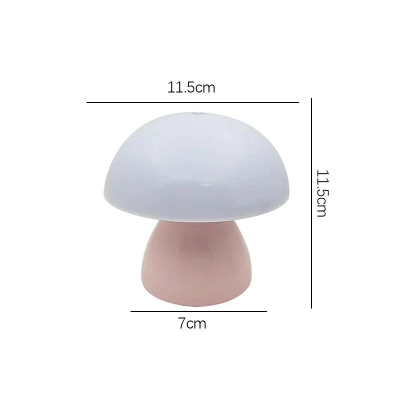 Cozy Mushroom LED Touch Lamp