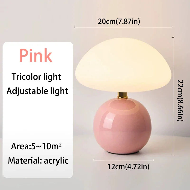 Aesthetic Mushroom Night Lamp