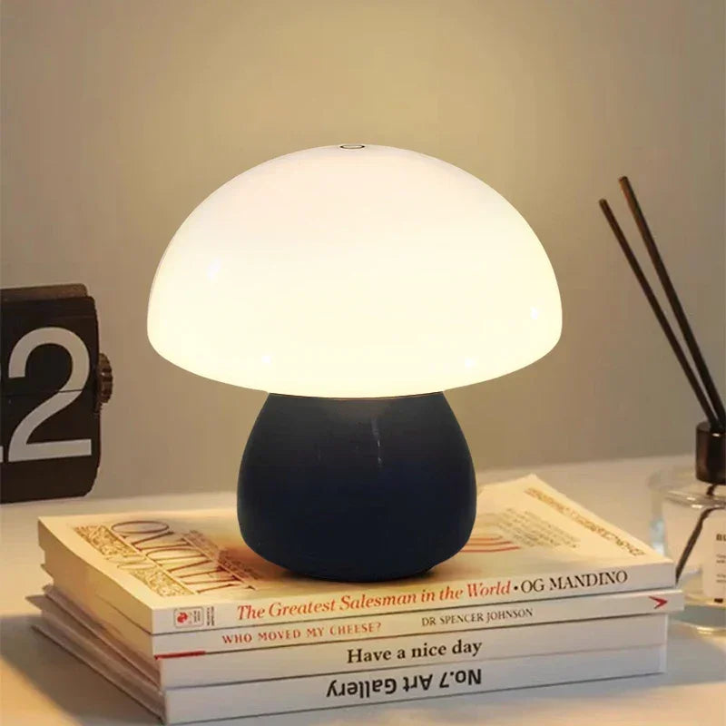 Cozy Mushroom LED Touch Lamp