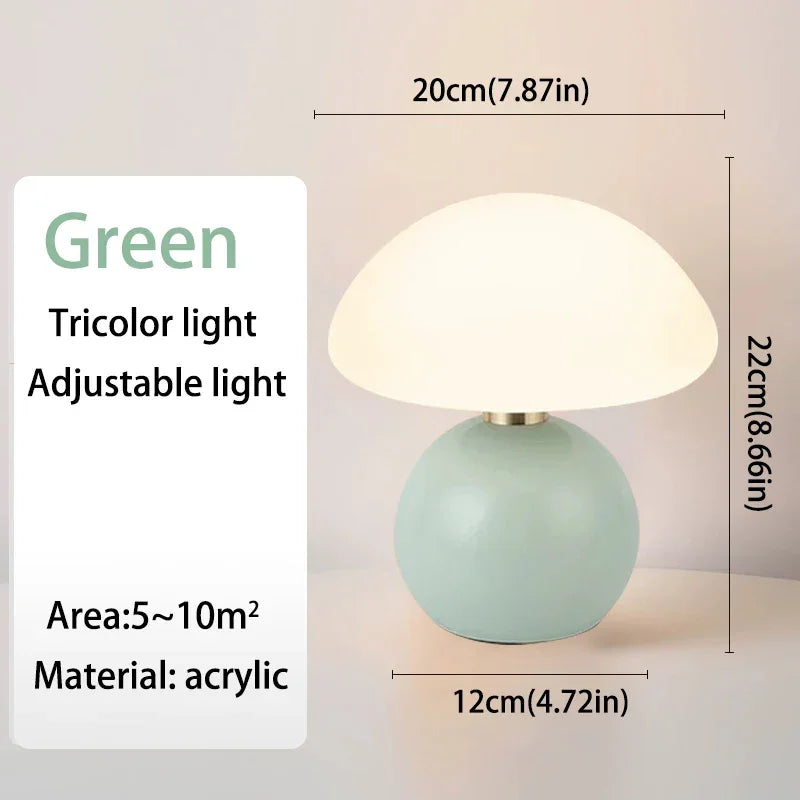Aesthetic Mushroom Night Lamp